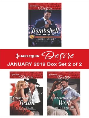 cover image of Harlequin Desire January 2019 Box Set, 2 of 2